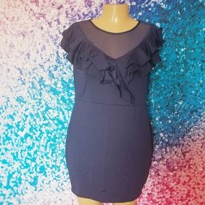 Navy Blue Plus size Dress